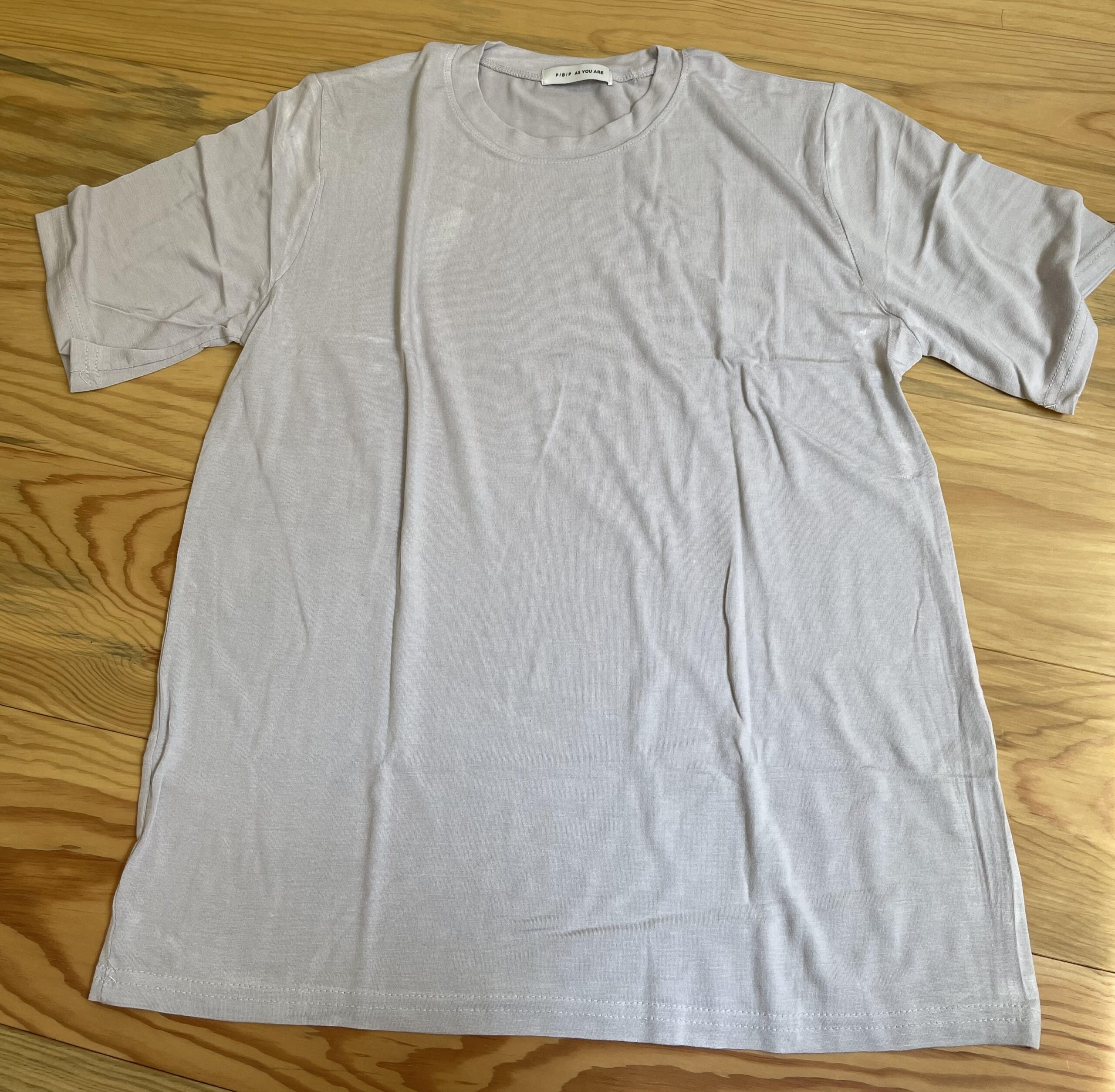 レーヨン混ソフト半袖Tシャツ4